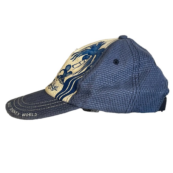 World Parks Mickey Mouse Baseball Hat Cap Paper Kickin Back And Takin Names OS - Picture 4 of 7